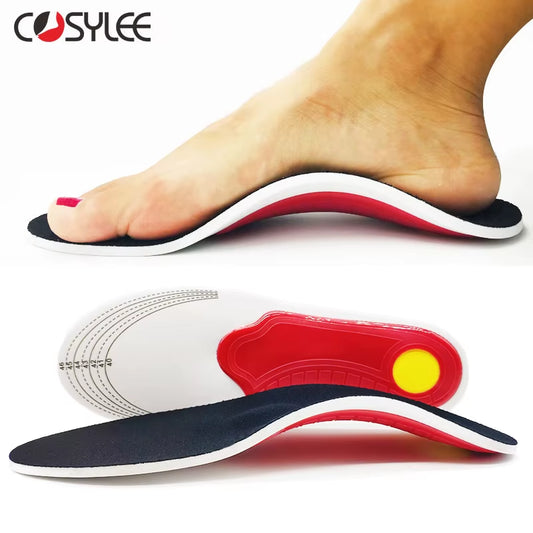 Orthotic Insole Arch Support Flatfoot Orthopedic Insoles for Feet Ease Pressure of Air Movement Damping Cushion Padding Insole