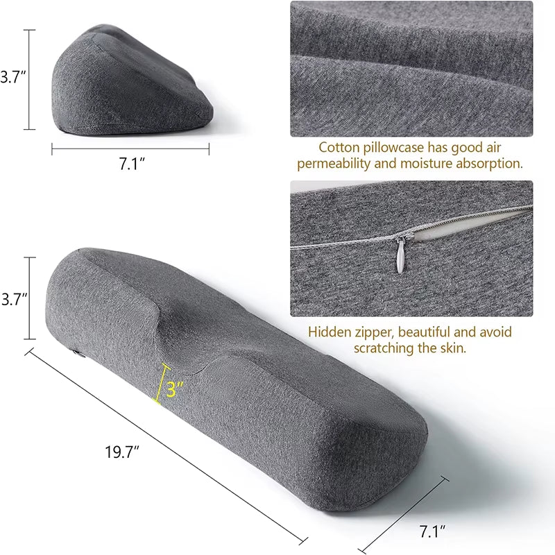 Cervical Pillow, Memory Foam Contour Pillow, Bed Pillows for Side Sleeper Ergonomic Orthopedic Sleeping Pillow, Neck Pillow